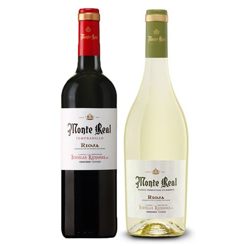 Twin Bottle Monte Real Wine Set - 5 Stars